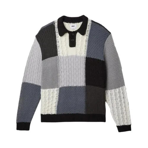 Knitwear > Round-neck Knitwear - - Obey - Modalova