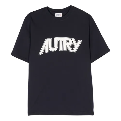 Autry - Tops > T-Shirts - Blue - Autry - Modalova