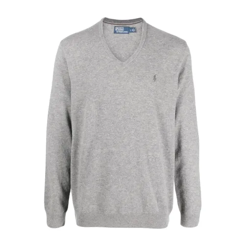 Knitwear > V-neck Knitwear - - Polo Ralph Lauren - Modalova