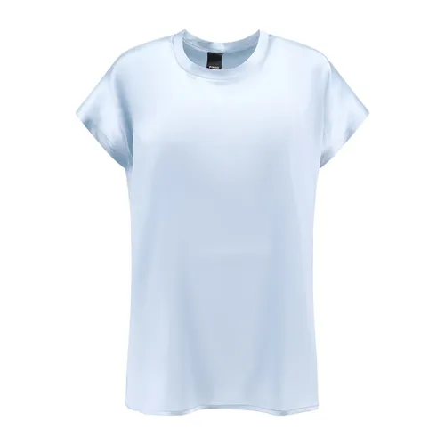 Pinko - Tops > T-Shirts - Blue - Pinko - Modalova