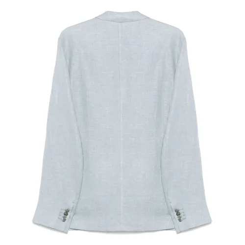 Zegna - Jackets > Blazers - Blue - Zegna - Modalova