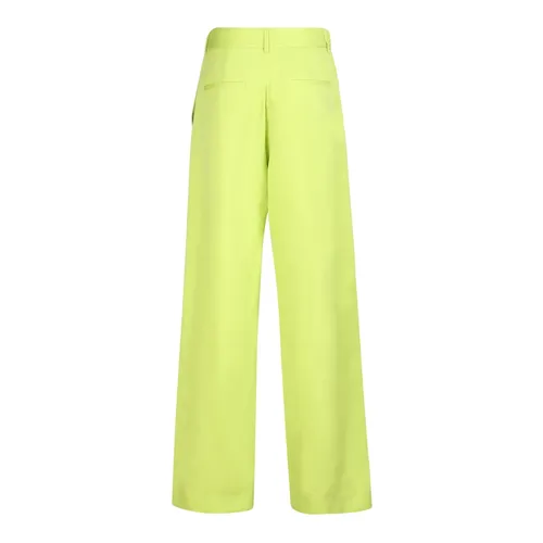 Trousers > Wide Trousers - - Msgm - Modalova