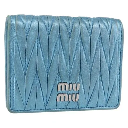 Pre-owned > Pre-owned Accessories > Pre-owned Wallets - - Miu Miu Pre-owned - Modalova