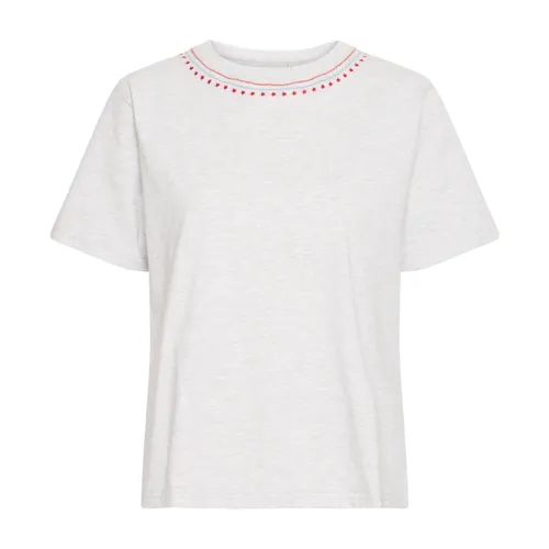 Ichi - Tops > T-Shirts - Gray - Ichi - Modalova