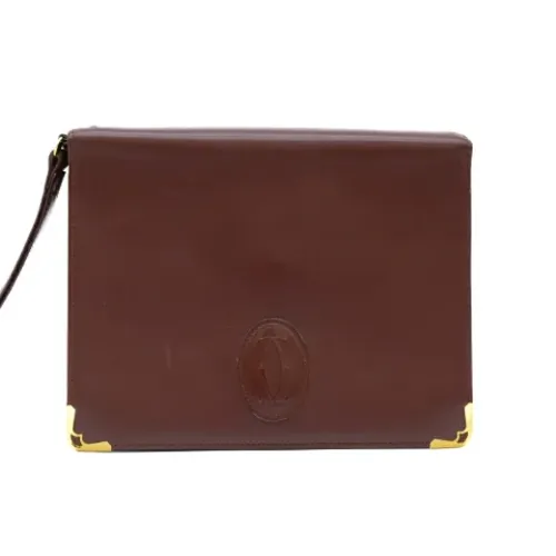Pre-owned > Pre-owned Bags > Pre-owned Clutches - - Cartier Vintage - Modalova