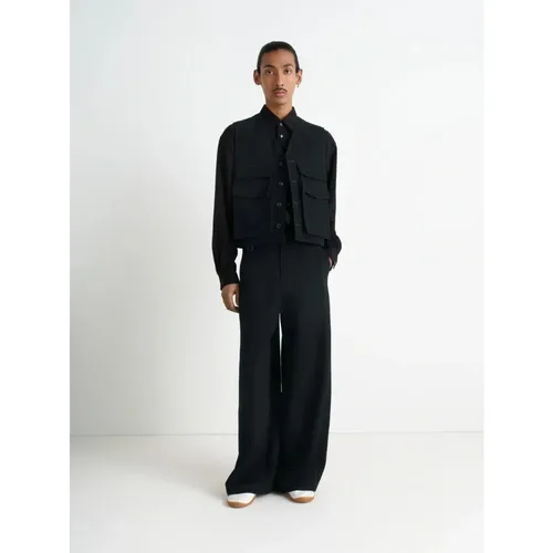 Lemaire - Jackets > Vests - Black - Lemaire - Modalova