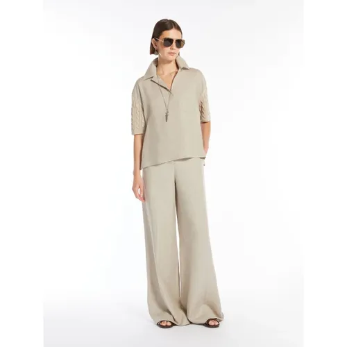 Trousers > Wide Trousers - - Max Mara - Modalova