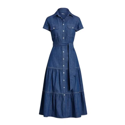 Dresses > Day Dresses > Midi Dresses - - Polo Ralph Lauren - Modalova
