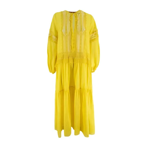 Dresses > Day Dresses > Midi Dresses - - Ermanno Scervino - Modalova