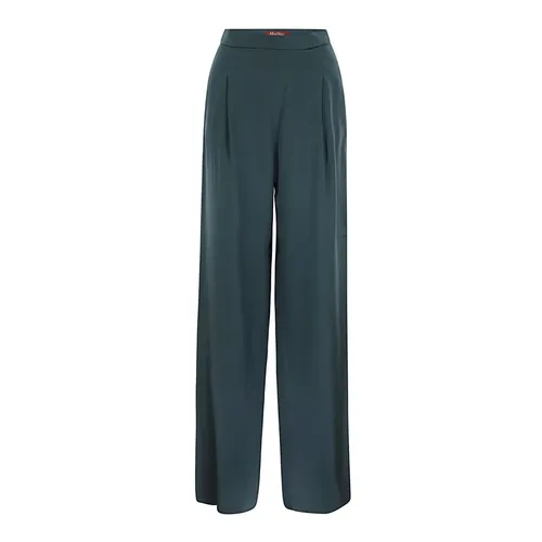 Trousers > Wide Trousers - - Max Mara Studio - Modalova