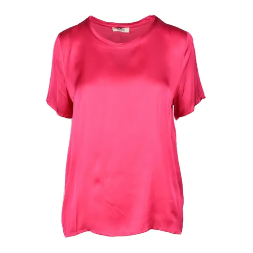 Think! - Tops > T-Shirts - Pink - Think! - Modalova