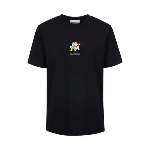 Iceberg - Tops > T-Shirts - Black - Iceberg - Modalova