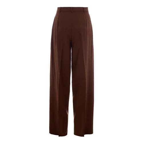 Trousers > Wide Trousers - - Max Mara Studio - Modalova