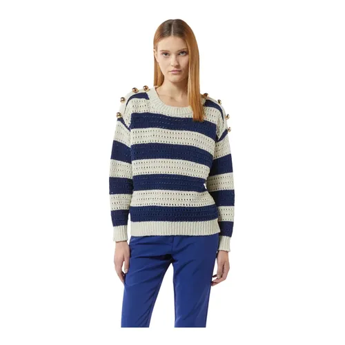Knitwear > Round-neck Knitwear - - Silvian Heach - Modalova