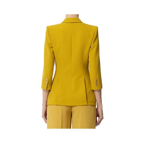 Jackets > Blazers - - Elisabetta Franchi - Modalova