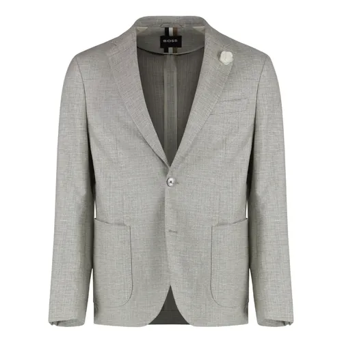 Hugo - Jackets > Blazers - Beige - Hugo - Modalova