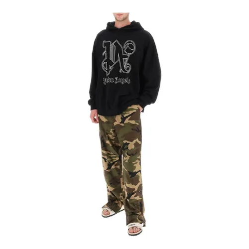 Sweatshirts & Hoodies > Hoodies - - Palm Angels - Modalova