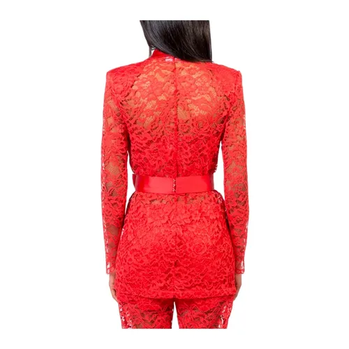 Doris S - Jackets > Blazers - Red - Doris S - Modalova
