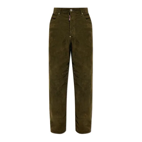 Trousers > Straight Trousers - - Dsquared2 - Modalova