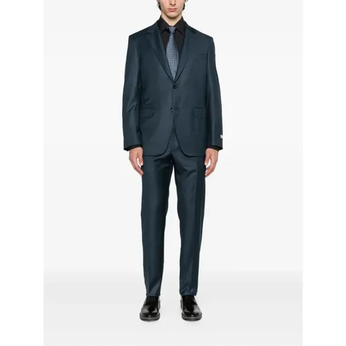 Suits > Suit Sets > Single Breasted Suits - - Canali - Modalova