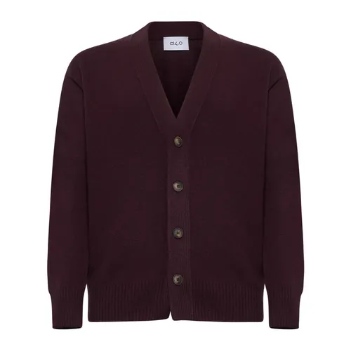 D4.0 - Knitwear > Cardigans - Red - D4.0 - Modalova
