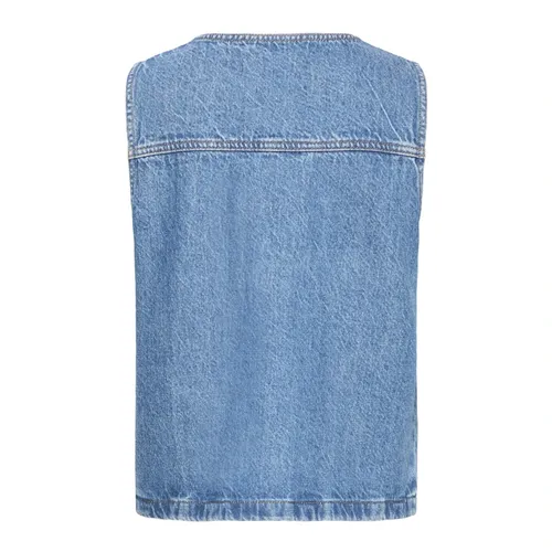Ichi - Jackets > Vests - Blue - Ichi - Modalova