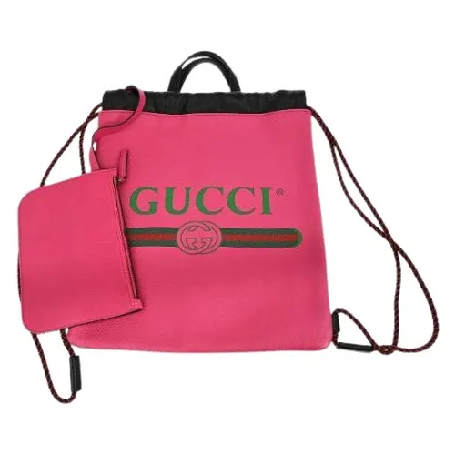Pre-owned > Pre-owned Bags > Pre-owned Backpacks - - Gucci Vintage - Modalova