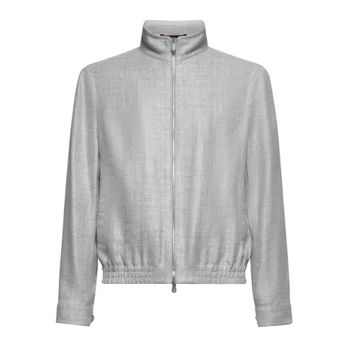Sweatshirts & Hoodies > Zip-throughs - - Brunello Cucinelli - Modalova