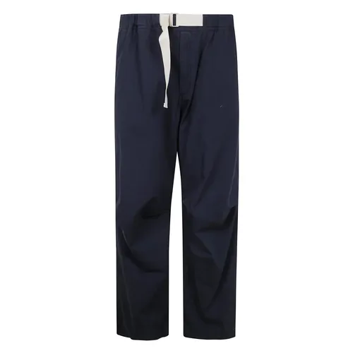 Trousers > Straight Trousers - - Emporio Armani - Modalova