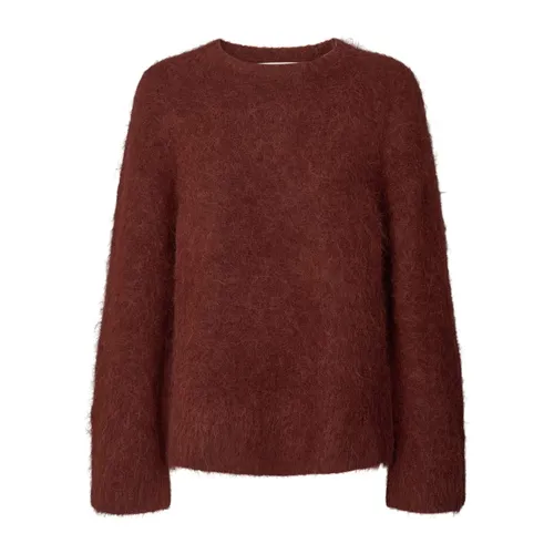 Knitwear > Round-neck Knitwear - - Rabens Saloner - Modalova