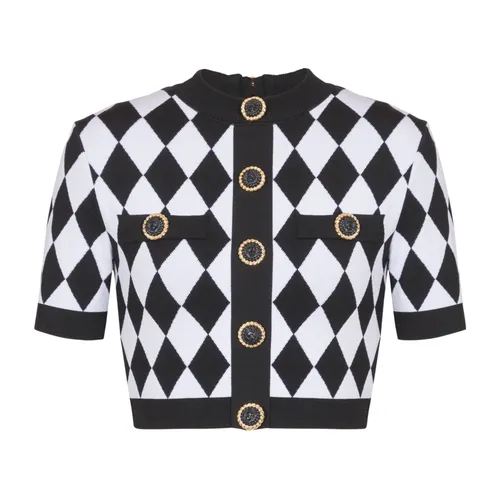 Knitwear > Cardigans - - Balmain - Modalova