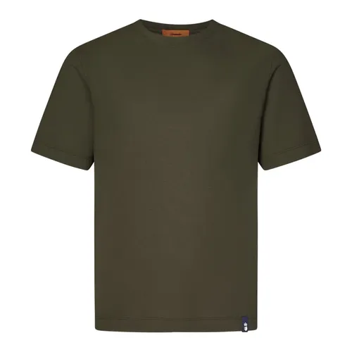 Drumohr - Tops > T-Shirts - Green - Drumohr - Modalova