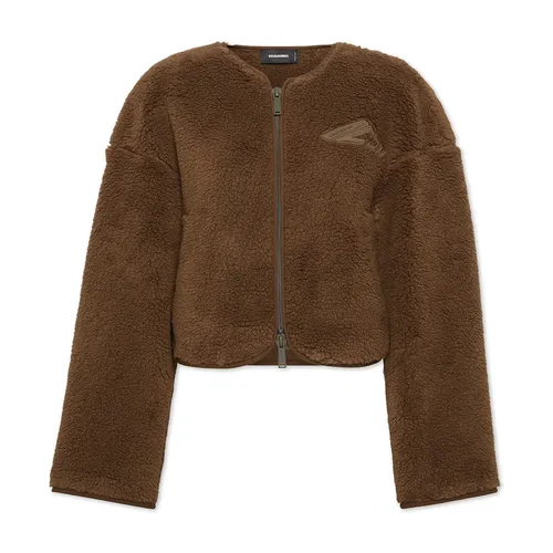 Jackets > Faux Fur & Shearling Jackets - - Dsquared2 - Modalova