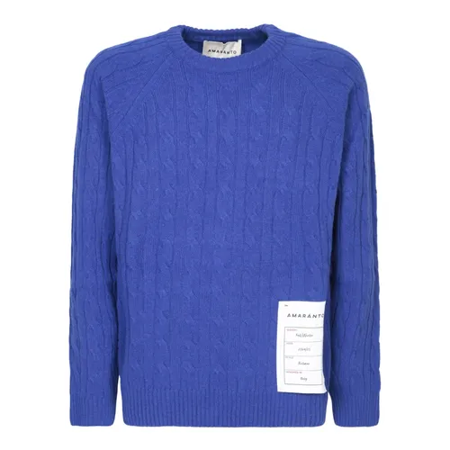 Knitwear > Round-neck Knitwear - - Amaránto - Modalova