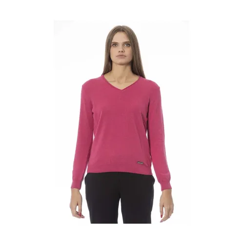 Knitwear > V-neck Knitwear - - Baldinini - Modalova