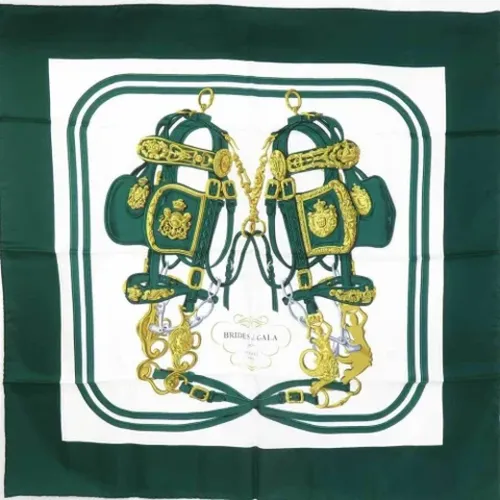 Pre-owned > Pre-owned Accessories > Pre-owned Scarves - - Hermès Vintage - Modalova