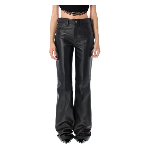 Trousers > Leather Trousers - - The Attico - Modalova