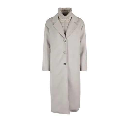 Coats > Single-Breasted Coats - - Moorer - Modalova