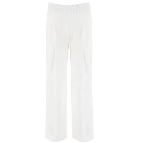 Trousers > Straight Trousers - - Le Tricot Perugia - Modalova