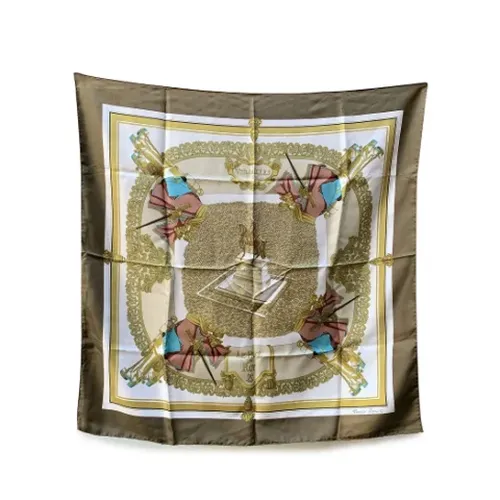 Pre-owned > Pre-owned Accessories > Pre-owned Scarves - - Hermès Vintage - Modalova