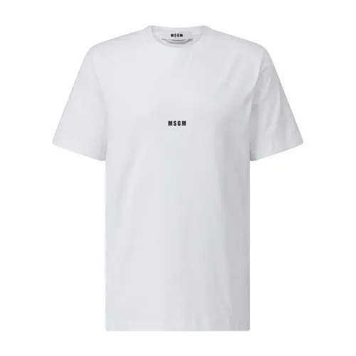 Msgm - Tops > T-Shirts - White - Msgm - Modalova