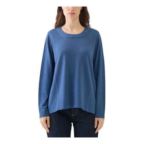 Knitwear > Round-neck Knitwear - - Le Tricot Perugia - Modalova