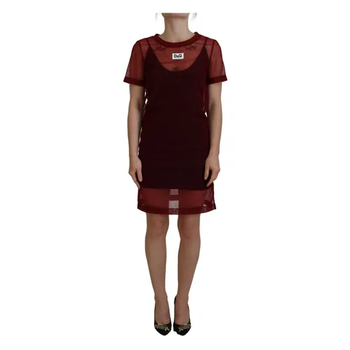 Dresses > Day Dresses > Short Dresses - - Dolce & Gabbana - Modalova
