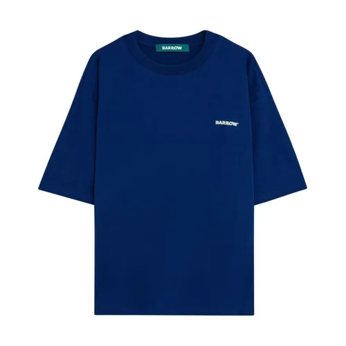 Barrow - Tops > T-Shirts - Blue - Barrow - Modalova