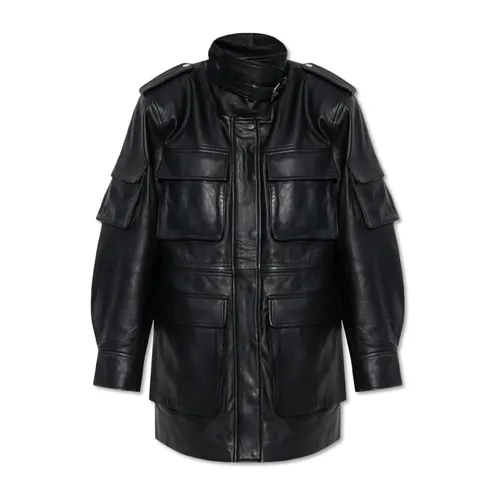 Jackets > Leather Jackets - - Gestuz - Modalova
