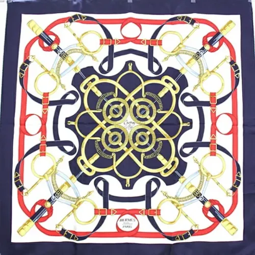 Pre-owned > Pre-owned Accessories > Pre-owned Scarves - - Hermès Vintage - Modalova