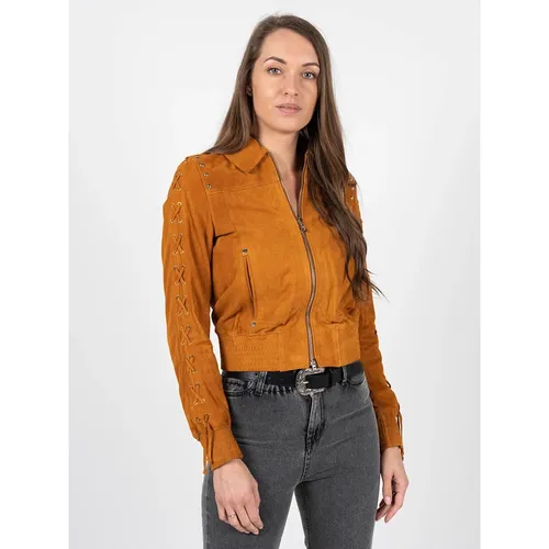 Jackets > Leather Jackets - - Patrizia Pepe - Modalova