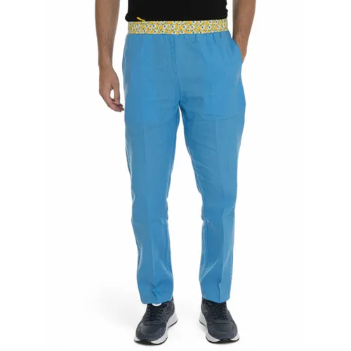 Trousers > Slim-fit Trousers - - Harmont & Blaine - Modalova