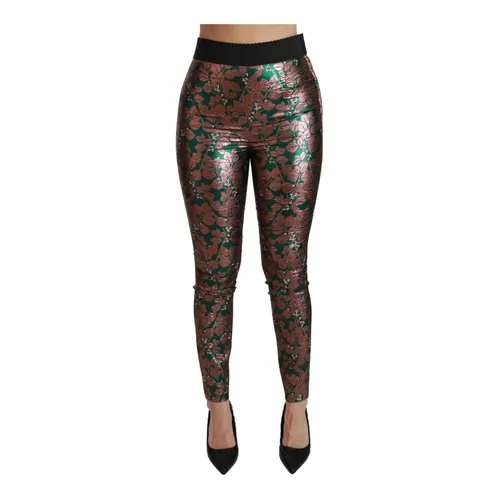 Trousers > Leggings - - Dolce & Gabbana - Modalova