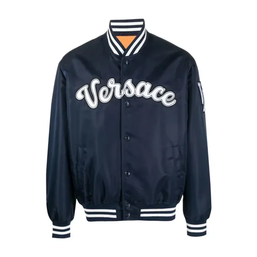 Jackets > Bomber Jackets - - Versace - Modalova